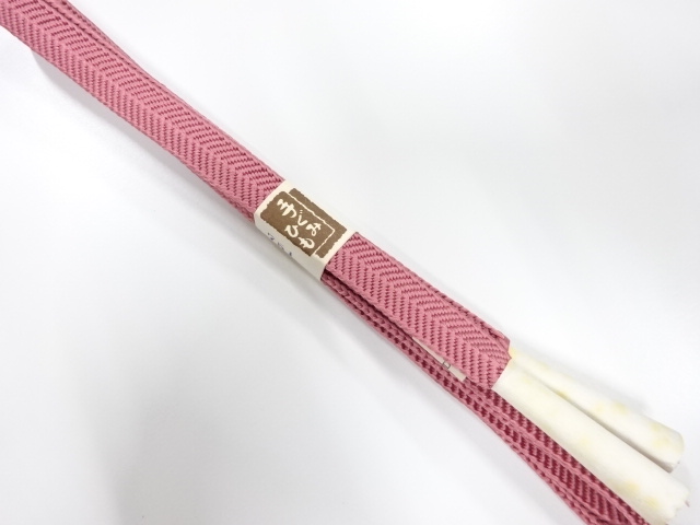 未使用品　正絹　手組帯締め